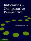 Judiciaries in Comparative Perspective (eBook)